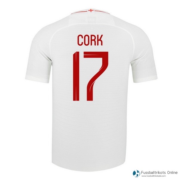 England Trikot Heim Cork 2018 Weiß Fussballtrikots Günstig